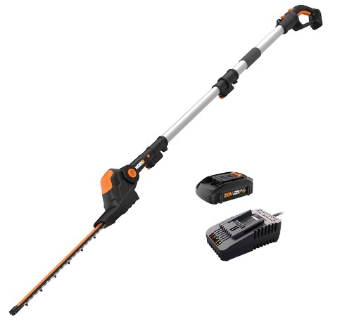 Worx WG252 2-in-1 Cordless Hedge Trimmer 